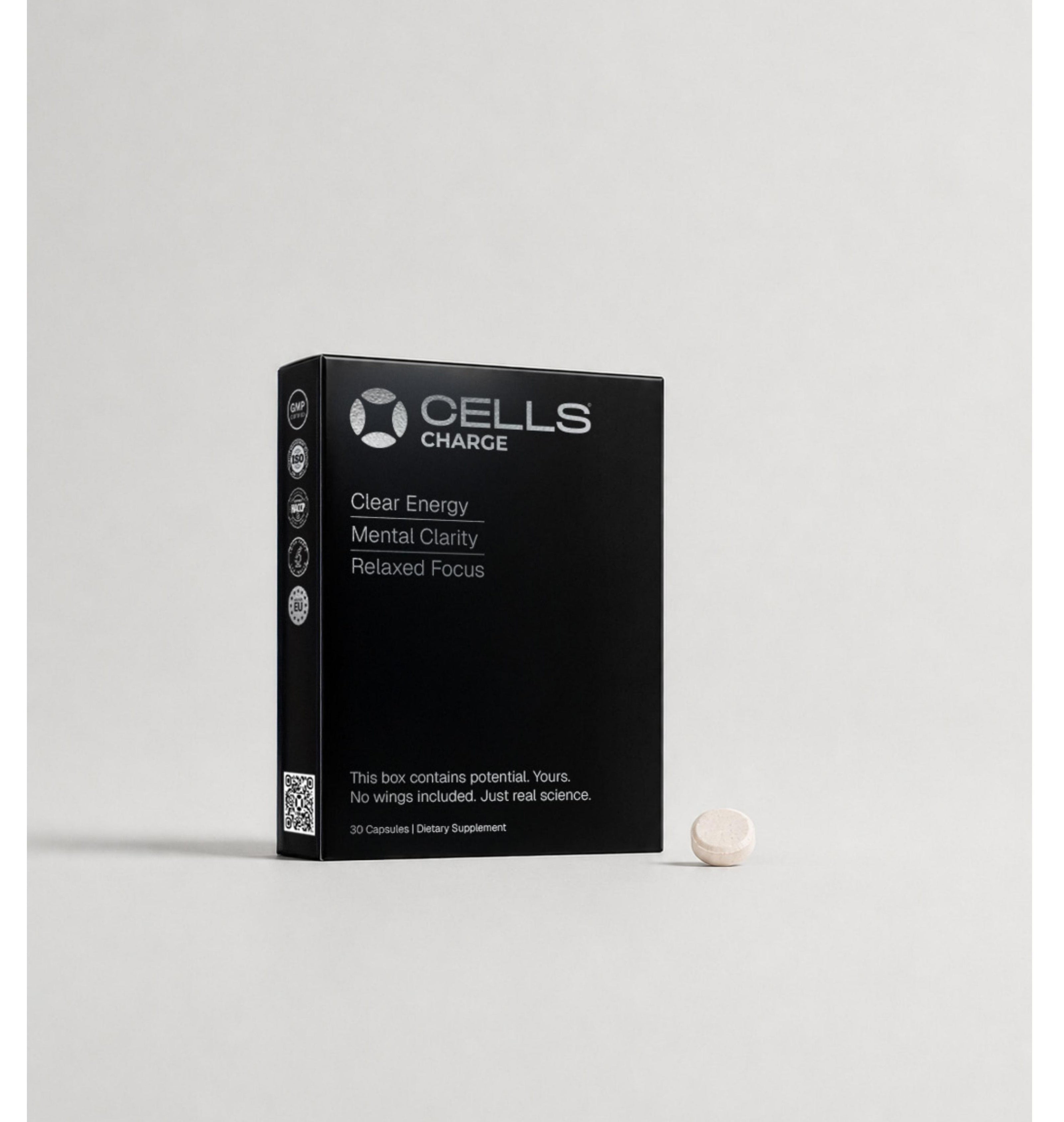 CELLS CHARGE doboz és tabletta