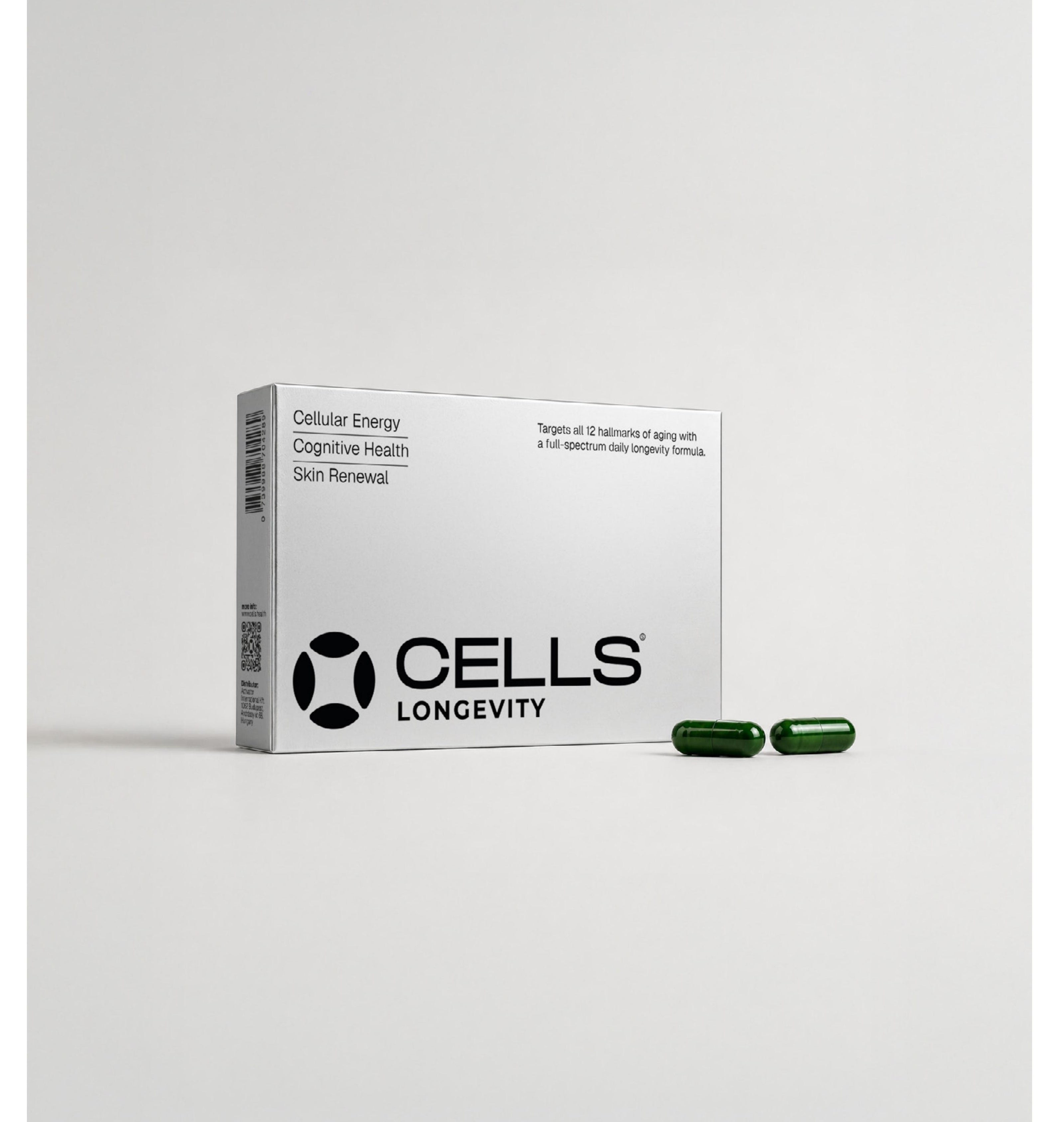 CELLS LONGEVITY doboz és kapszulák